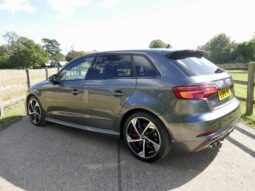 Audi S3 2.0 TFSI Black Edition Sportback S Tronic quattro Euro 6 (s/s) 5dr full