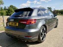 Audi S3 2.0 TFSI Black Edition Sportback S Tronic quattro Euro 6 (s/s) 5dr full